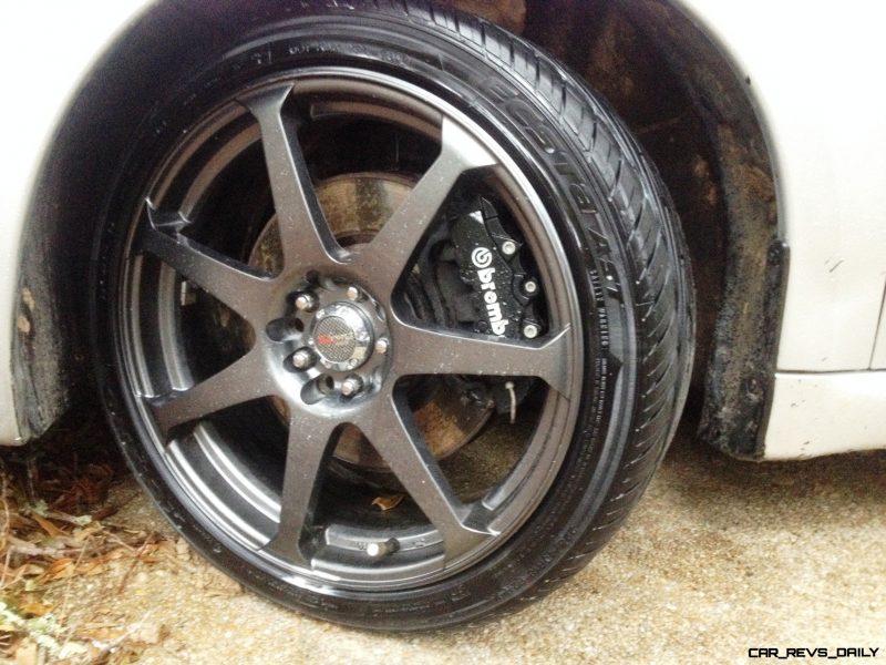 Car-Revs-Daily.com Recommends - Black Magic Tire Foam - Porsche Panamera S 41