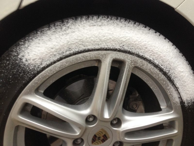 Car-Revs-Daily.com Recommends - Black Magic Tire Foam - Porsche Panamera S 6