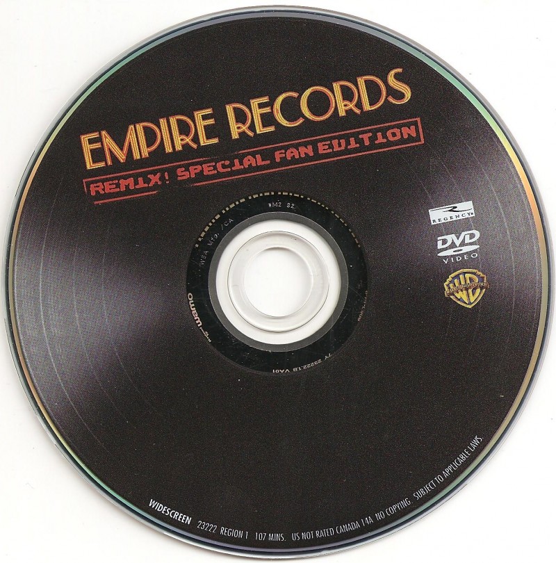 Empire Records album cover 1995 Warner Brothers Entertainment