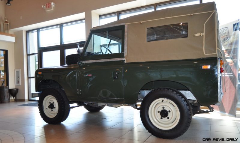 Video Walk-around and Photos - Near-Mint 1969 Land Rover Series II Defender at Baker LR in CHarleston 17