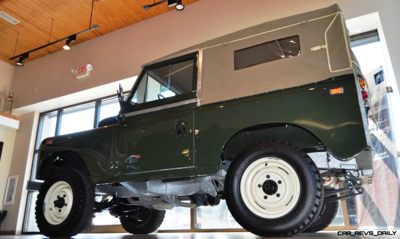 Video Walk-around and Photos - Near-Mint 1969 Land Rover Series II Defender at Baker LR in CHarleston 18