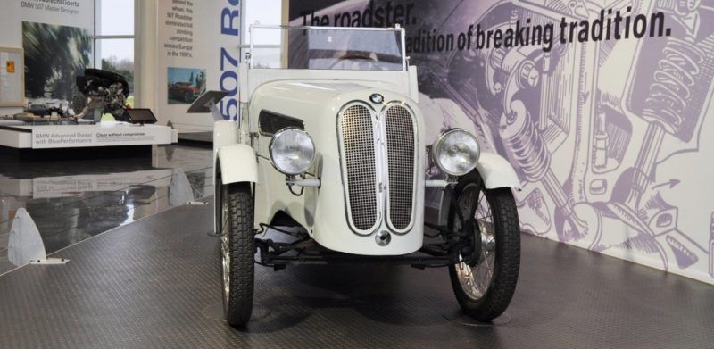 1928 BMW Dixi Roadster -- Laid Template for Race-Inspired, Affordable BMW Two-Seat Cabrios -- at Zentrum Museum in Spartanburg 1