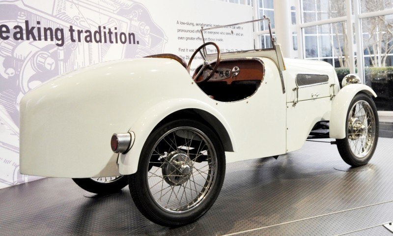 1928 BMW Dixi Roadster -- Laid Template for Race-Inspired, Affordable BMW Two-Seat Cabrios -- at Zentrum Museum in Spartanburg 11