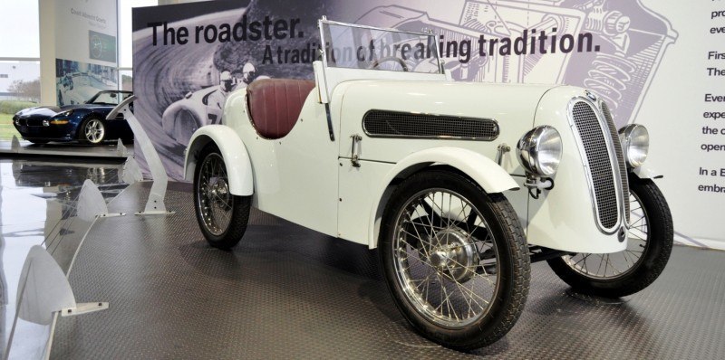 1928 BMW Dixi Roadster -- Laid Template for Race-Inspired, Affordable BMW Two-Seat Cabrios -- at Zentrum Museum in Spartanburg 6