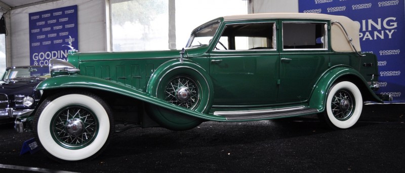 1932 Cadillac V-16 452B Madame X Imperial Sedan -- Gooding & Co. Amelia Island 2014 -- Sold for $264k 10