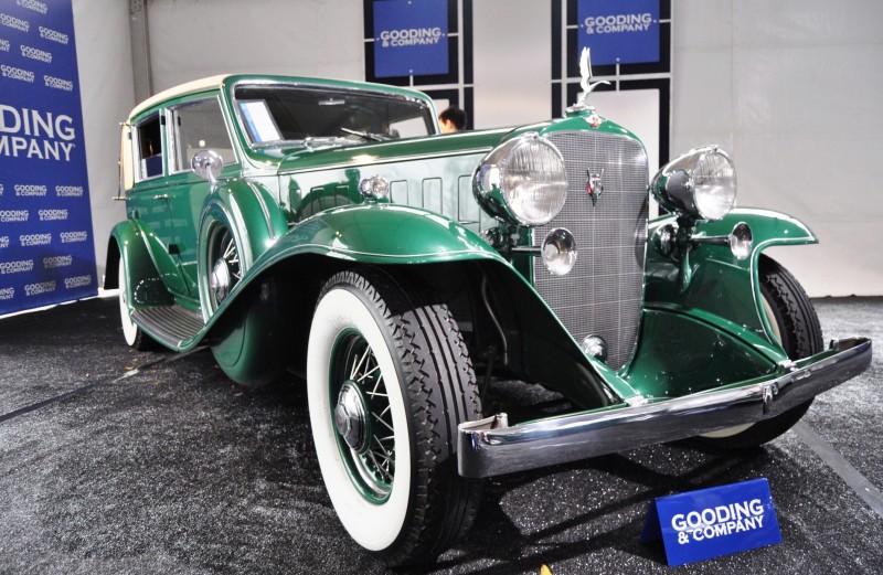 1932 Cadillac V-16 452B Madame X Imperial Sedan -- Gooding & Co. Amelia Island 2014 -- Sold for $264k 26