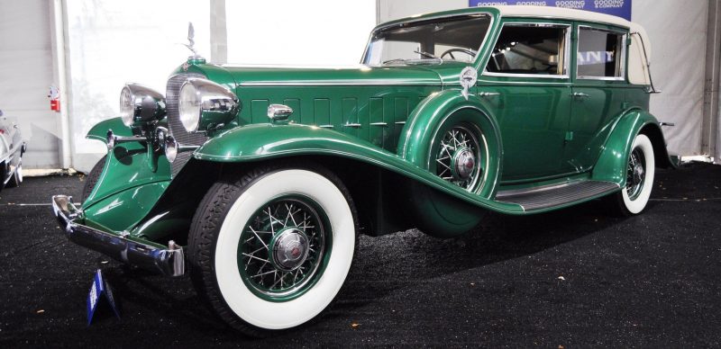 1932 Cadillac V-16 452B Madame X Imperial Sedan -- Gooding & Co. Amelia Island 2014 -- Sold for $264k 8