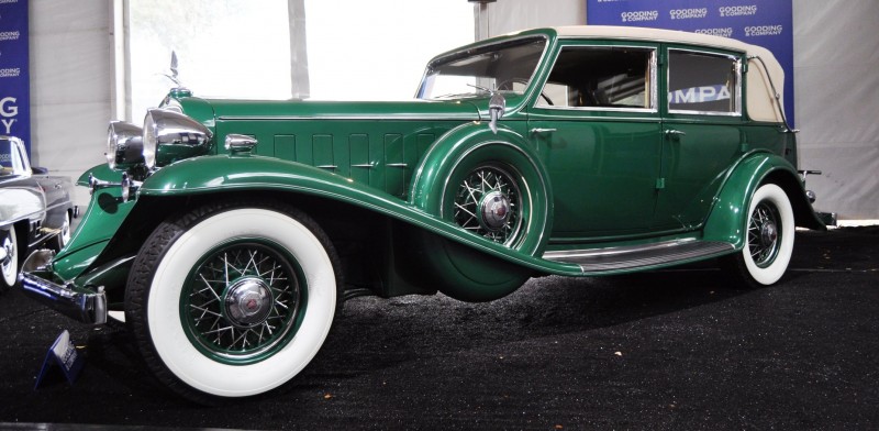 1932 Cadillac V-16 452B Madame X Imperial Sedan -- Gooding & Co. Amelia Island 2014 -- Sold for $264k 9