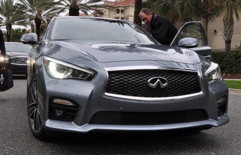 2014 INFINITI Q50S AWD Hybrid -- 1080p HD Road Test Videos & 50 Photos -- AAA+ Refinement and Truly Authentic Steering -- An Excellent BMW 535i Competitor 28