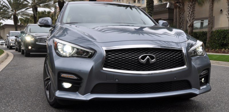 2014 INFINITI Q50S AWD Hybrid -- 1080p HD Road Test Videos & 50 Photos -- AAA+ Refinement and Truly Authentic Steering -- An Excellent BMW 535i Competitor 38
