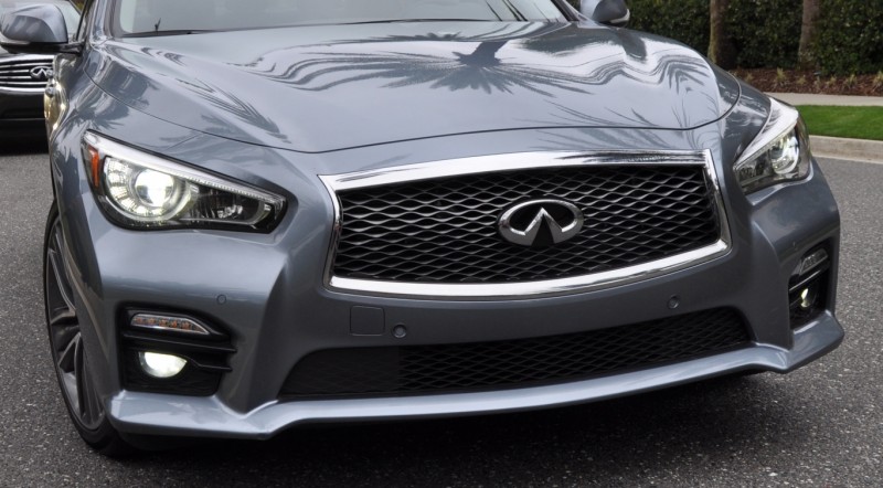 2014 INFINITI Q50S AWD Hybrid -- 1080p HD Road Test Videos & 50 Photos -- AAA+ Refinement and Truly Authentic Steering -- An Excellent BMW 535i Competitor 39