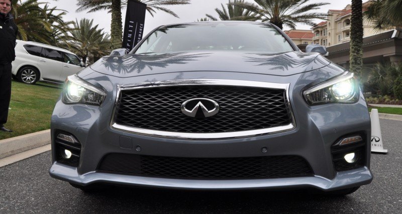 2014 INFINITI Q50S AWD Hybrid -- 1080p HD Road Test Videos & 50 Photos -- AAA+ Refinement and Truly Authentic Steering -- An Excellent BMW 535i Competitor 41