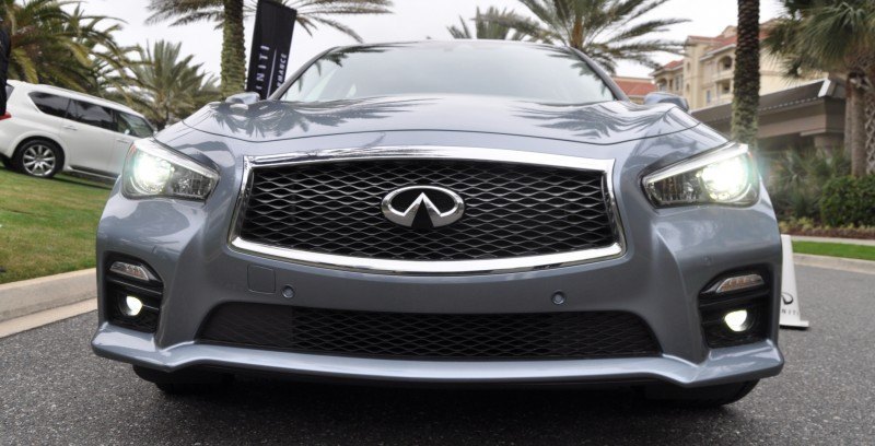 2014 INFINITI Q50S AWD Hybrid -- 1080p HD Road Test Videos & 50 Photos -- AAA+ Refinement and Truly Authentic Steering -- An Excellent BMW 535i Competitor 42