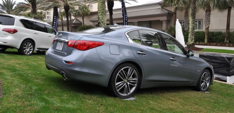 2014 INFINITI Q50S AWD Hybrid -- 1080p HD Road Test Videos & 50 Photos -- AAA+ Refinement and Truly Authentic Steering -- An Excellent BMW 535i Competitor 6