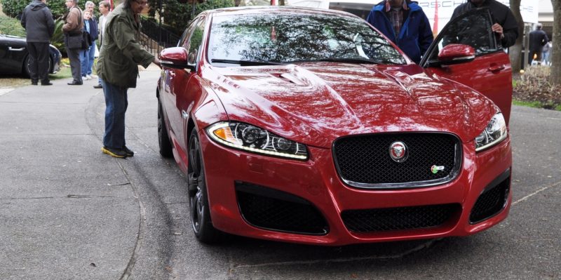 2014 JAGUAR XFR -- Driving Review with Full-Throttle Rolling Sprint + Exhaust Bellow 1