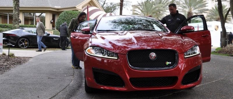 2014 JAGUAR XFR -- Driving Review with Full-Throttle Rolling Sprint + Exhaust Bellow 3