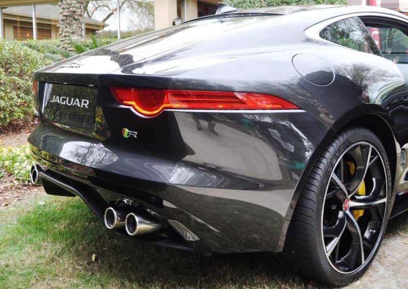 2015 JAGUAR F-TYPE R Coupe -- Lifts Its Bonnet to Show 550HP 5.0-liter V8 1