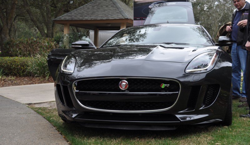 2015 JAGUAR F-TYPE R Coupe -- Lifts Its Bonnet to Show 550HP 5.0-liter V8 10