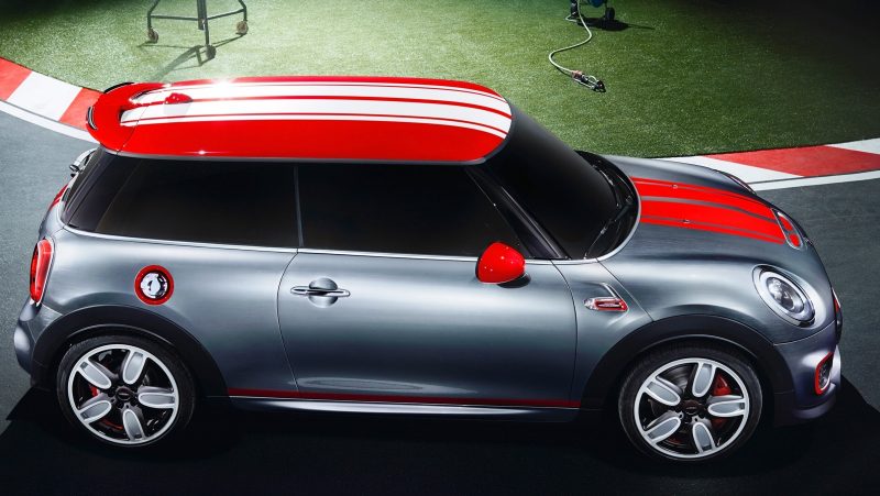 2015 MINI Cooper JCW Concept Brushed-Alloy Paints Hot Bod 12