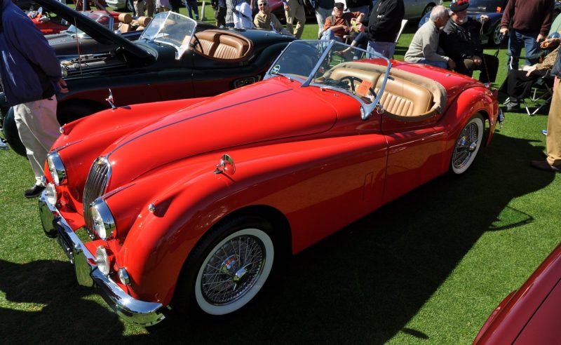 Amelia Island 2014 -- Marque Highlights -- JAGUAR -- XJR15, XK120 and even 'Jenny Blue' 20