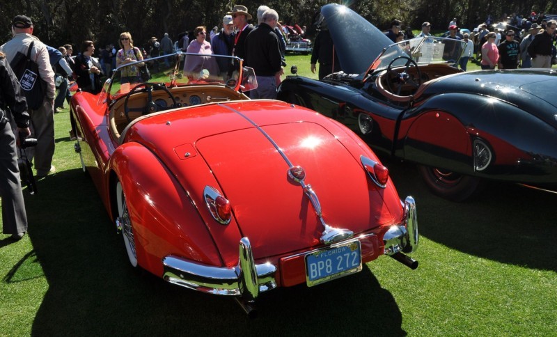 Amelia Island 2014 -- Marque Highlights -- JAGUAR -- XJR15, XK120 and even 'Jenny Blue' 21