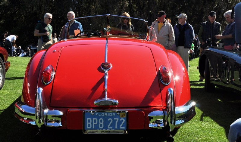 Amelia Island 2014 -- Marque Highlights -- JAGUAR -- XJR15, XK120 and even 'Jenny Blue' 22