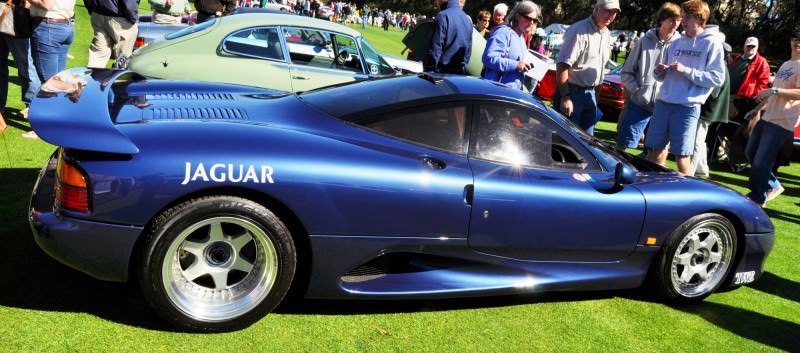 Amelia Island 2014 -- Marque Highlights -- JAGUAR -- XJR15, XK120 and even 'Jenny Blue' 5