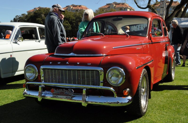 Amelia Island 2014 -- Marque Highlights -- VOLVO PV444 and 122S Amazon Coupe -- Pre-Dating BMW 3 series Ancestors 24