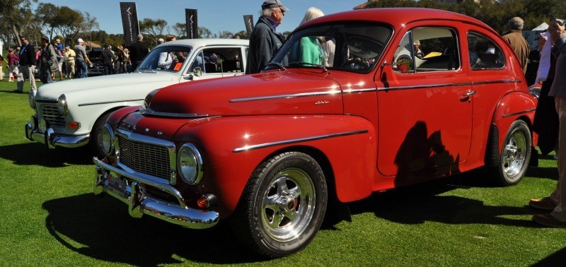 Amelia Island 2014 -- Marque Highlights -- VOLVO PV444 and 122S Amazon Coupe -- Pre-Dating BMW 3 series Ancestors 25