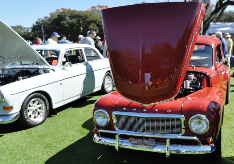 Amelia Island 2014 -- Marque Highlights -- VOLVO PV444 and 122S Amazon Coupe -- Pre-Dating BMW 3 series Ancestors 3