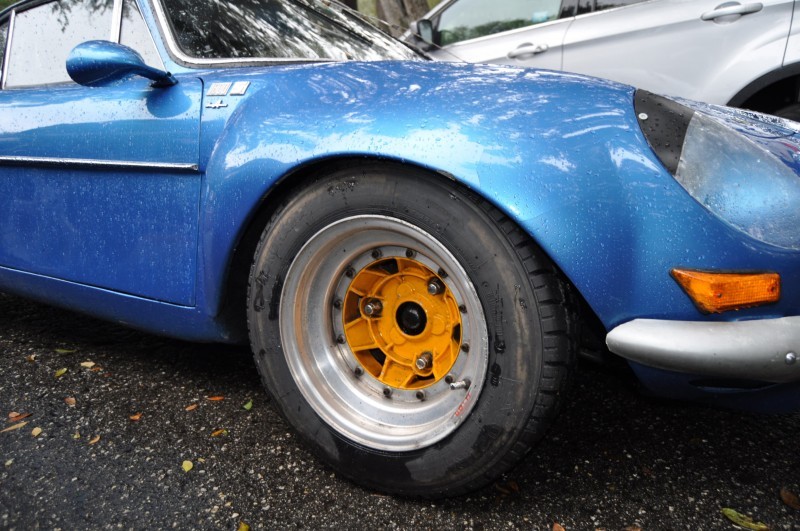 Amelia Parking Lot Finds -- ~1960s (Renault) Alpine A110 -- On Cali Plates, Passenger Seat Full of Suitcases 13