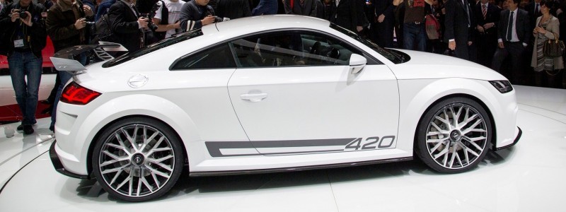 Audi TT is Fighting Fit for 2015 -- Ultra-Simple, High-Tech Interior + TT SQC Promises 3.6s 60-mph Sprint 12