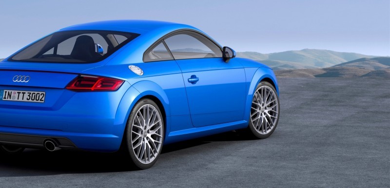 Audi TT is Fighting Fit for 2015 -- Ultra-Simple, High-Tech Interior + TT SQC Promises 3.6s 60-mph Sprint 32