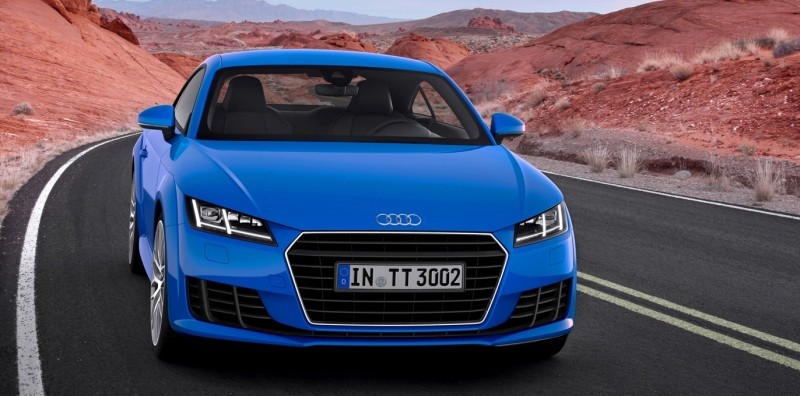 Audi TT is Fighting Fit for 2015 -- Ultra-Simple, High-Tech Interior + TT SQC Promises 3.6s 60-mph Sprint 35