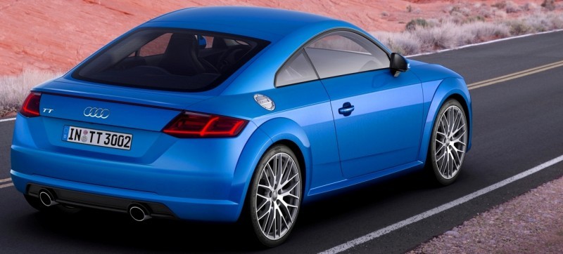 Audi TT is Fighting Fit for 2015 -- Ultra-Simple, High-Tech Interior + TT SQC Promises 3.6s 60-mph Sprint 40