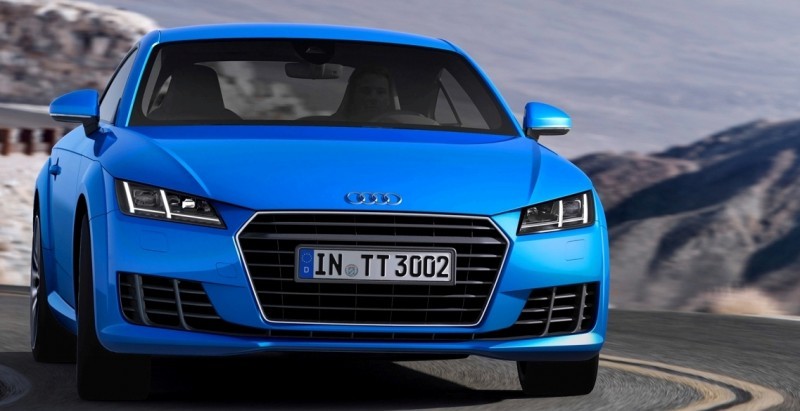 Audi TT is Fighting Fit for 2015 -- Ultra-Simple, High-Tech Interior + TT SQC Promises 3.6s 60-mph Sprint 42