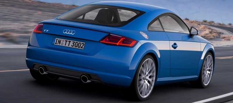 Audi TT is Fighting Fit for 2015 -- Ultra-Simple, High-Tech Interior + TT SQC Promises 3.6s 60-mph Sprint 45