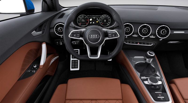 Audi TT is Fighting Fit for 2015 -- Ultra-Simple, High-Tech Interior + TT SQC Promises 3.6s 60-mph Sprint 46