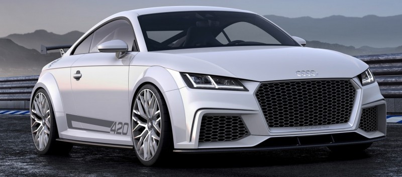 Audi TT is Fighting Fit for 2015 -- Ultra-Simple, High-Tech Interior + TT SQC Promises 3.6s 60-mph Sprint 7