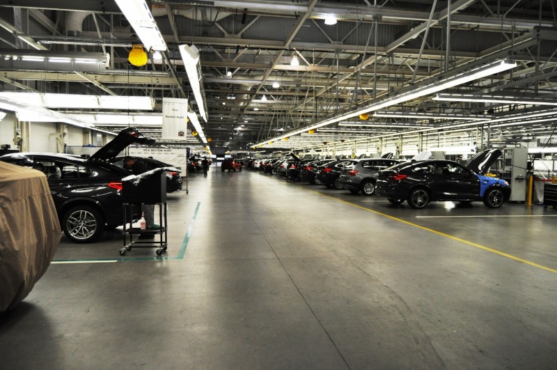 BMW X3 and X4 Factory Tour in 111 High-Res Photos -- Cool, Calm, and Quiet = Opposite of Most Auto Plants 100