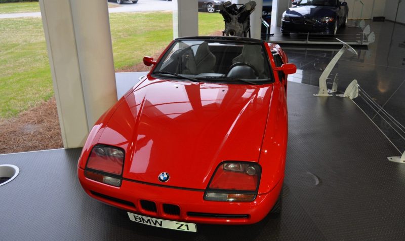 Car Museums Showcase -- 1989 BMW Z1 at Zentrum in Spartanburg, SC -- High Demand + High Price Led Directly to US-Built Z3 16