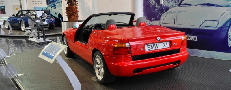 Car Museums Showcase -- 1989 BMW Z1 at Zentrum in Spartanburg, SC -- High Demand + High Price Led Directly to US-Built Z3 2