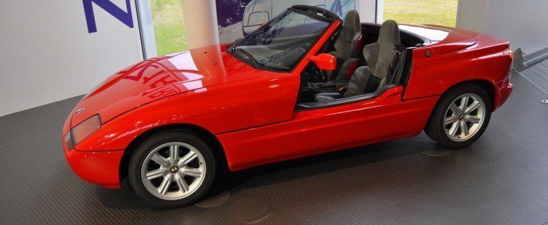Car Museums Showcase -- 1989 BMW Z1 at Zentrum in Spartanburg, SC -- High Demand + High Price Led Directly to US-Built Z3 5
