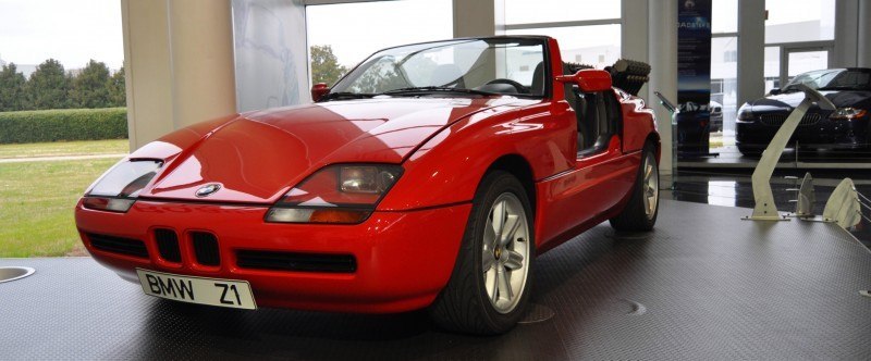 Car Museums Showcase -- 1989 BMW Z1 at Zentrum in Spartanburg, SC -- High Demand + High Price Led Directly to US-Built Z3 8