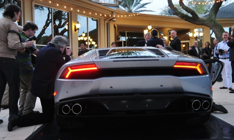 Car-Revs-Daily.com -- 2015 Lamborghini Huracan -- Official American Debut  32