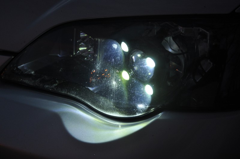 DRL - Subaru Legacy GT DIY LED Headlights v80 -_8194783470_l