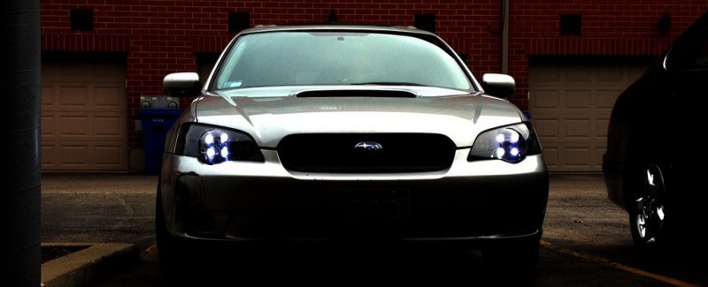 DRL - Subaru Legacy GT DIY LED Headlights v80 -_8200246106_l