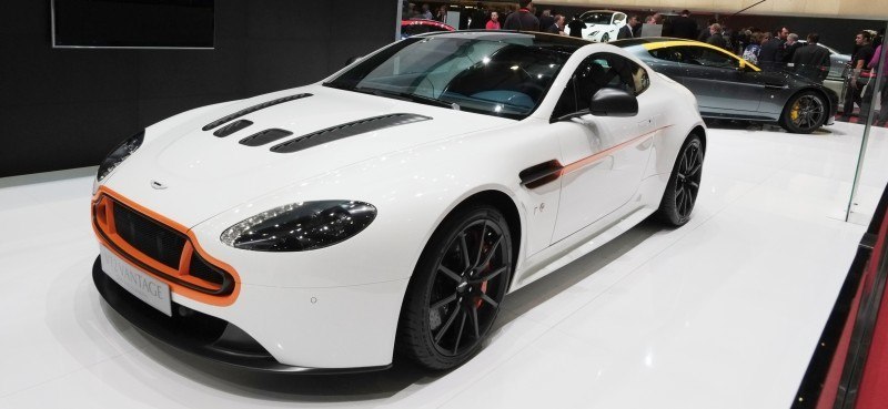 Geneva 2014 ShowFloor Gallery -- Aston Martin Rapide S and Vantage S V12 Wearing N420-Inspired Livery 13