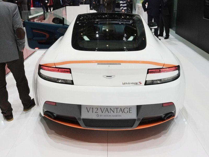 Geneva 2014 ShowFloor Gallery -- Aston Martin Rapide S and Vantage S V12 Wearing N420-Inspired Livery 3