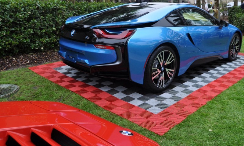 Inimitable Future-Tech 2015 BMW i8 Feeling Chummy with Concept M4 and 1980 BMW M1 -- Fleming Flashbacks 10